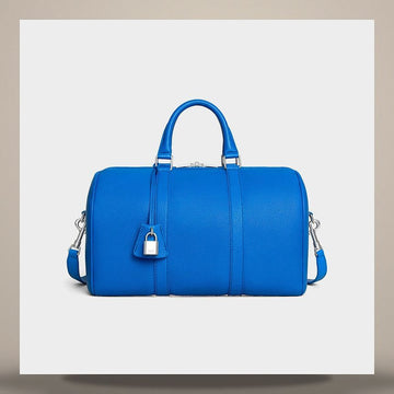 CELINE Große Boston - Supple Grain Kalbsleder Ultrablau 118553GT7.07QI 158505611 [P]