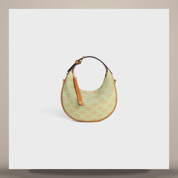 Celine Tin Lulu - Triomphe Canvas Sandcastle / Soft Lime 120723H85.GJQ4 158505631 [P]