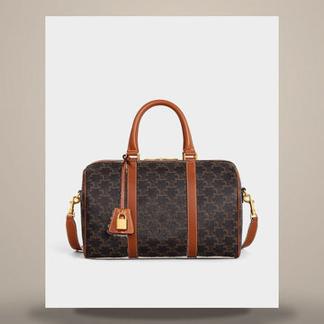 CELINE Große Boston - Triomphe-Canvas & Kalbsleder 119572CAS.04LU 158505636 [P]