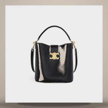 Celine Medium Louise Bucket - Soft Calfskin Black 116613FX9.38NO 158505713 [P]