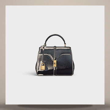 Celine Mini 16 - Satin Calfskin Black 197983BEY.38NO 158505715 [P]