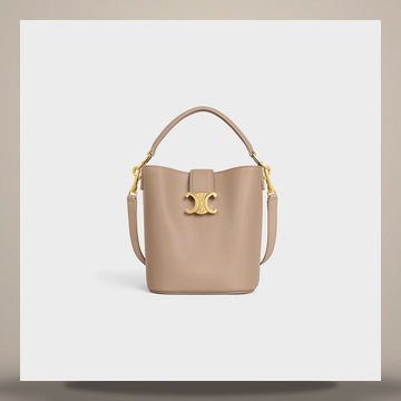 CELINE Kleine Louise Bucket - weiches Kalbsleder Safari 119173FX9.03SA 158505732 [P]