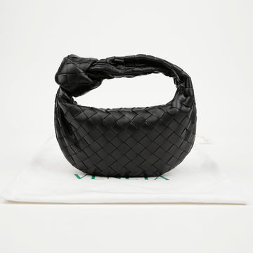 BOTTEGA VENETA ミニ レザー ジョディバッグ ブラック ゴールド 158377677 [P]