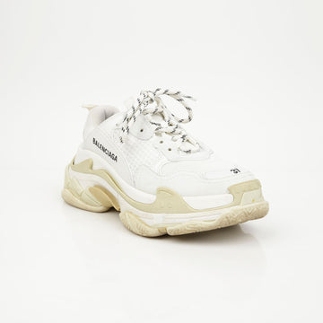 BALENCIAGA トリプル S スニーカー ホワイト 158379157 [P]