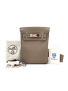 HERMES Ado PM Etoupe K Gravur Zustand A+ 158506001 [P]