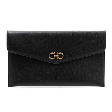 SALVATORE FERRAGAMO クレッチ 22-0248 NERO 157855643 [P]