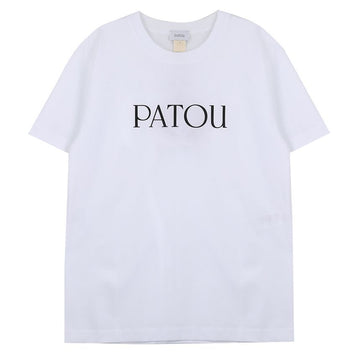 PATOU Logo Print Organic Cotton T-Shirt 154427026 [P]