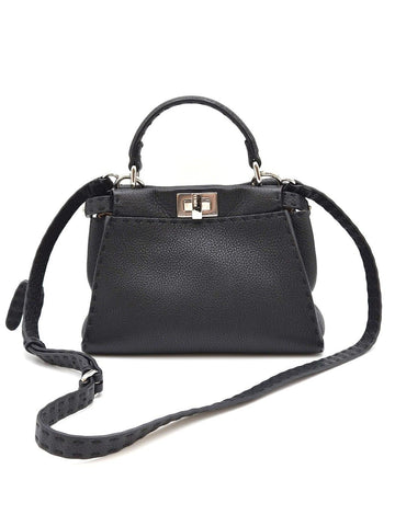 FENDI Picabu Mini Schwarz (8BN244) 158506207 [P]
