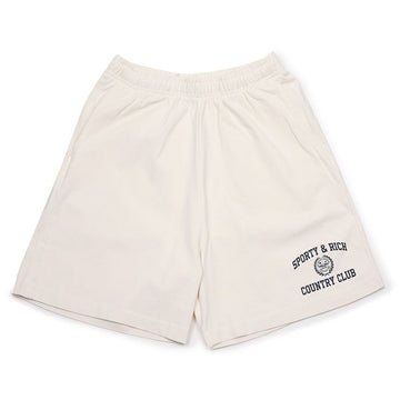 SPORTY & RICH Varsity Crest Gym Shorts 157338623 [P]