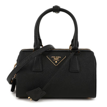 Prada Saffiano Triangle Logo Mini Tote Bag 152752395 [P]