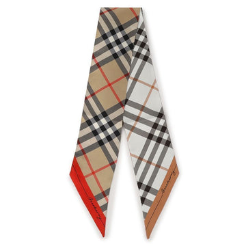 Burberry Contrast Check Silk Scarf 152752182 [P]