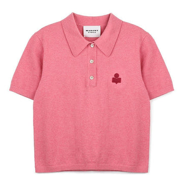 ISABEL MARANT Altea Logo Knit Polo Hemd 152537880 [P]
