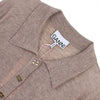 Ganni Sheer Wool Ribbed Polo Shirt 156973061 [P]