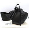 Loewe Black Calfskin Hammock Medium Silver-tone Shoulder Bag 387.30.T38 158506577 [P]