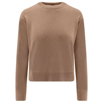 MaxMara 25FW Elbow Patch Wool Knit Brown 2529366091 002 149268377 [P]