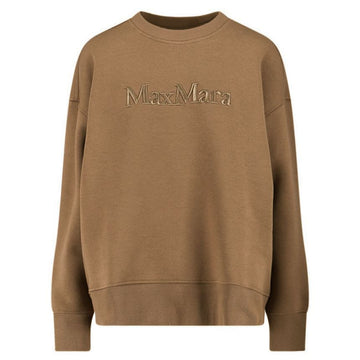 MaxMara 25FW MONZA brushed fleece sweatshirt biscuit 2529926013 002 149268367 [P]
