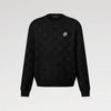 Louis Vuitton Embellished Wool Damier Pullover 1AHCO2 / Men's Long Sleeve T-Shirt 158509732 [P]