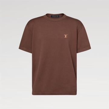 Louis Vuitton Short Sleeve Crewneck with Signature 1AK714 / Women's Round Neck T-Shirt 158509739 [P]