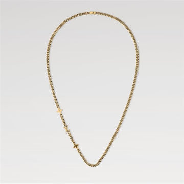 LOUIS VUITTON Monogram Row Halskette M03778 / Halskette 158509764 [P]