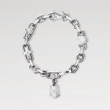 Louis Vuitton Monogram Lovers Chain Bracelet M1927L 158509768 [P]