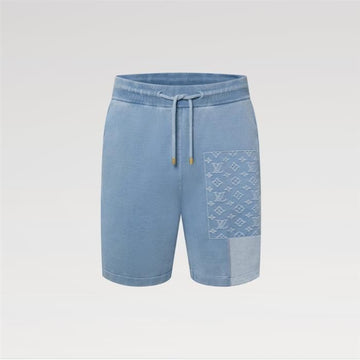 Louis Vuitton Patchwork Denim Shorts 158509822 [P]