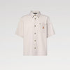 LOUIS VUITTON ショートスリーブシルクコットンシャツ 1AK7CE 158509827 [P]