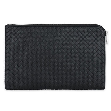 BOTTEGA VENETA Dokumenten-Clutch aus Intrecciato in Schwarz 406021 V4651 8803 77807739 [P]