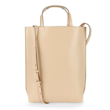 Ganni Embroidered Logo Banner Medium Tote Bag 75149557 [P]