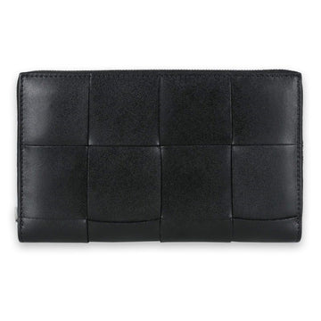 BOTTEGA VENETA Maxi Intrecciato Geldbörse mit Reißverschluss für Männer (Schwarz) 649607 V47V1 8803 143876446 [P]