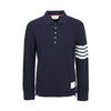 THOM BROWNE [Exklusiv/Limitierte Auflage 30 Stück] Herren Polo Langarmshirt MJP137G 07976 415 158516388 [P]
