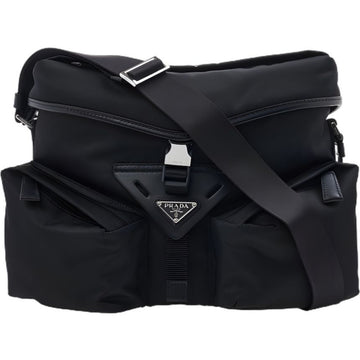 PRADA L Nylon Dreieckslogo Schultertasche 158516416 [P]
