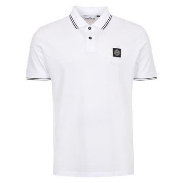 Stone Island Patch Polo Short Sleeve T-Shirt 154222143 [P]