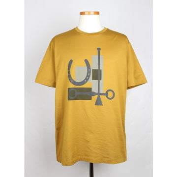 Hermes Horseshoe Logo Short Sleeve T-Shirt L 158517185 [P]