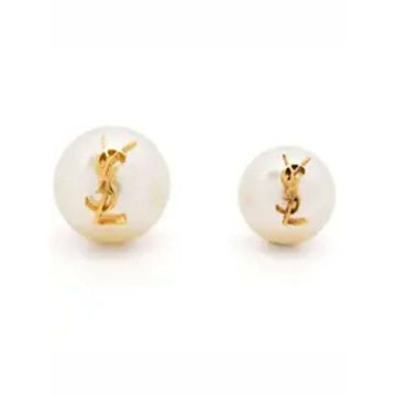 Saint Laurent Pearl Earrings 691563 Y1526 9018 157338619 [P]