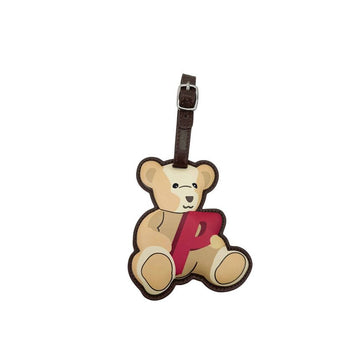 Palace Bear Love Luggage Tag Keyring Holder Cream 158520171 [P]