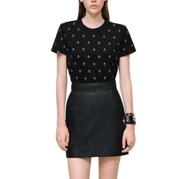HERMES ストレート レディース Tシャツ 半袖 ヌア H6E4650DQ0240 158520183 [P]