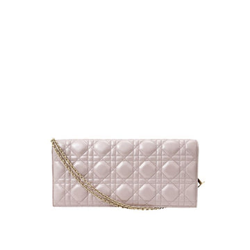 DIOR Damen Lady Cannage Pouch Chain Handytasche Clutch Schultertasche Rosa 158520187 [P]