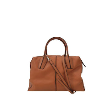 TODS クラシックスタイル ダイバック ディキューブ ボウリートートバッグ ショルダーバッグ ラージ ゴールド 158520193 [P]