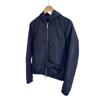 DIOR Begrenzte Auflage Wabenlogo Nylon Hoodie Jacke Navy 44 158520200 [P]