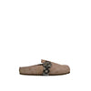 Burberry Women's Check Suede Arch Clog Flora Pink 36 158520209 [P]
