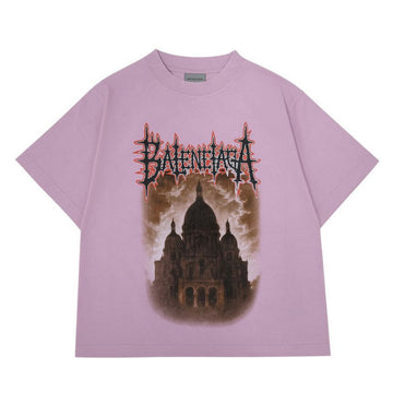 BALENCIAGA Logo Damen T-Shirt kurzärmelig 850990 TUVE4 5701 158521670 [P]