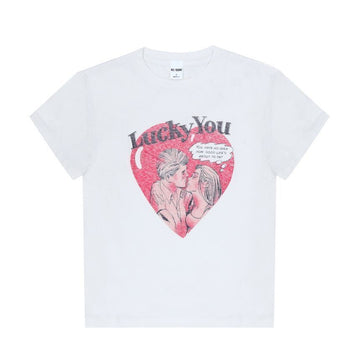 RE DONE Kurzarm T-Shirt 024-02WCGT269/A klassisch 157223368 [P]