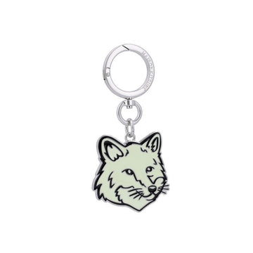 MAISON KITSUNE Boldes Fuchs Kopf Schlüsselanhänger 157314689 [P]