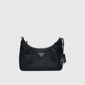 Prada Re-Edition 2005 Re-Nylon Hobo Bag Black 1BH204 158522121 [P]
