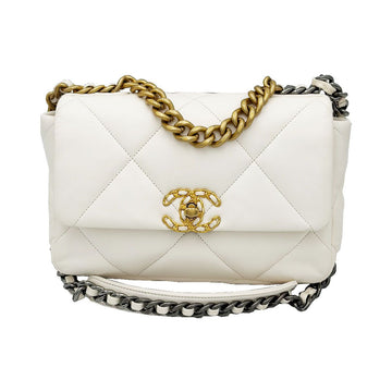 CHANEL ラムスキン 19 スモール フラップバッグ (31番台) 158523003 [P]