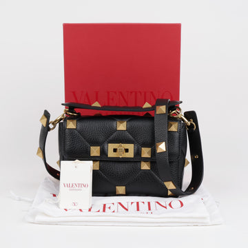 Valentino Roman Stud Medium Top Handle Shoulder Crossbody Bag 158375759 [P]