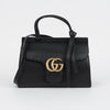 Gucci GG Marmont Mini Tote Shoulder Bag Black 158375814 [P]