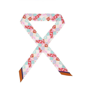 Fendi Optical Wrap Skinny Silk Scarf 158182554 [P]