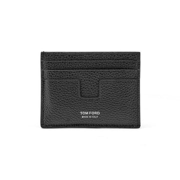 Tom Ford Grain Leather Men's Card Wallet 158352126 [P]