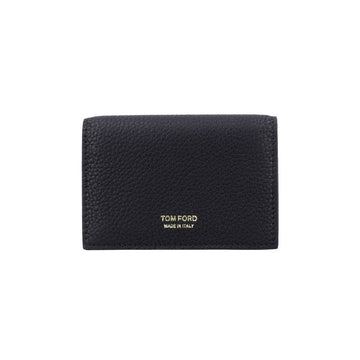 Tom Ford Men's Card Holder in Grain Leather Flap 158352127 [P]